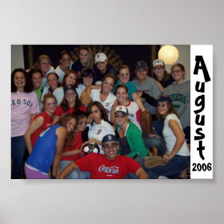 August Girls of First Willy Poster