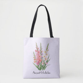 August Gladiolus Bloemen Tote Bag
