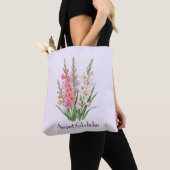 August Gladiolus Bloemen Tote Bag (Dichtbij)