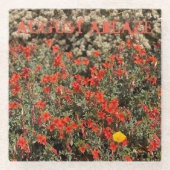 August Glazen Onderzetter (Voorkant)