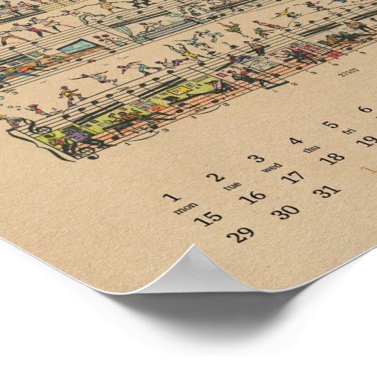 August Happy Notes Agenda 2022 Poster (Hoek)