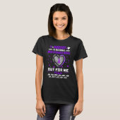 August Is National Drug Overdose Awareness Heart T-shirt (Voorkant volledig)