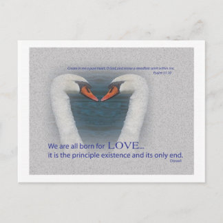 August Love Briefkaart