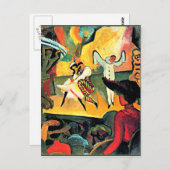 August Macke art, Russische ballet Briefkaart (Voorkant / Achterkant)