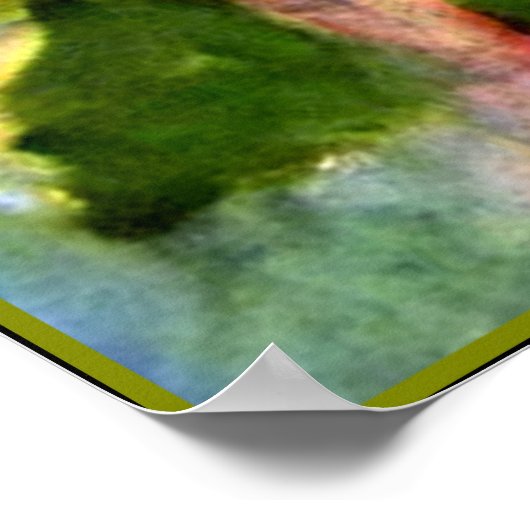 August Macke - Donkey Rider Poster (Hoek)