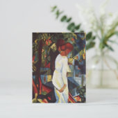 August Macke - een paar in het bos Briefkaart (Staand voorkant)