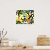 August Macke - Ezelrijder Poster (Keuken)