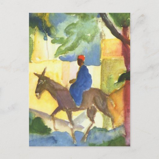 August Macke Fine Art Briefkaart (Voorkant)
