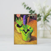 August Macke florale schilderij, Hyazinthen Briefkaart (Staand voorkant)