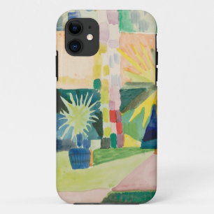 August Macke - Garden op het Thun-meer iPhone 11 Hoesje