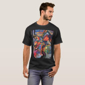 August Macke - gekleurde samenstelling T-shirt (Voorkant volledig)
