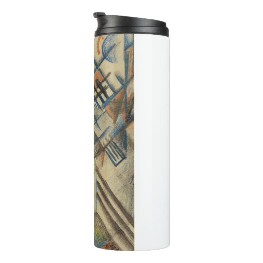 August Macke (German, 1887-1914) Thermosbeker (Geroteerd rechts)