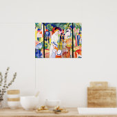 August Macke - Grote Dierentuin,  Poster (Keuken)