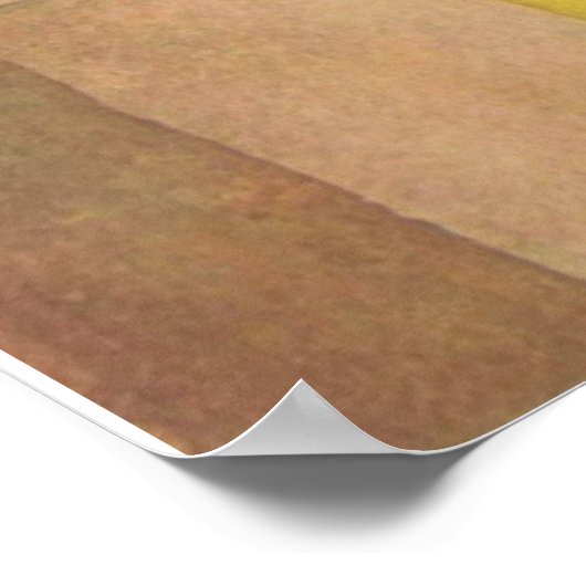 August Macke - Helles Haus 1914 Bright House Poster (Hoek)