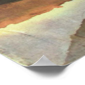 August Macke - IJsland Shank w/ zittend Arabisch 1 Poster (Hoek)