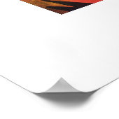 August Macke. Kunstprins "Couple in the Bossen" Poster (Hoek)