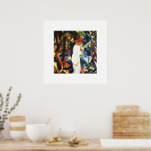 August Macke. Kunstprins "Couple in the Bossen" Poster (Keuken)