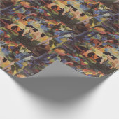 August Macke Landscape met Koeien en Camel Cadeaupapier (Hoek)