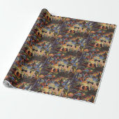 August Macke Landscape met Koeien en Camel Cadeaupapier (Uitgerold)