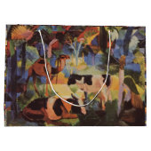 August Macke Landscape met Koeien en Camel Groot Cadeauzakje (Achterkant)