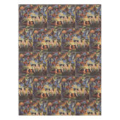 August Macke Landscape met Koeien en Camel Tafelkleed (Voorkant)