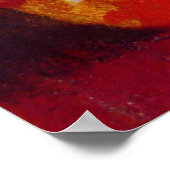 August Macke - Leute am blauen Zie 1913 @ Blue Zee Poster (Hoek)