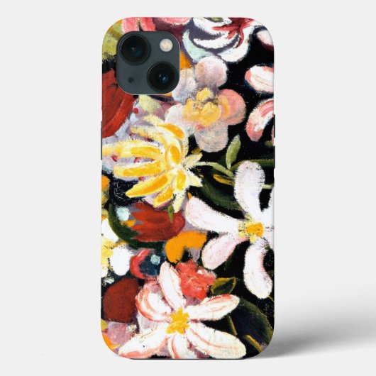 August Macke schilderij, tapijt van bloemen, Case-Mate iPhone Case (Achterkant)