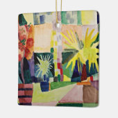 August Macke: Tuinmeer op Thun Keramisch Ornament (Links)