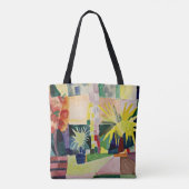 August Macke: Tuinmeer op Thun Tote Bag (Achterkant)