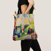 August Macke: Tuinmeer op Thun Tote Bag (Dichtbij)