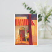 August Macke - Turks Cafe 1914 Türkisches Café Briefkaart (Staand voorkant)