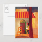 August Macke - Turks Cafe 1914 Türkisches Café Briefkaart (Voorkant / Achterkant)