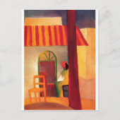 August Macke - Turks Cafe 1914 Türkisches Café Briefkaart (Voorkant)