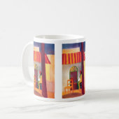 August Macke - Turks Cafe I Koffiemok (Voorkant links)