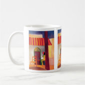 August Macke - Turks Cafe I Koffiemok (Links)