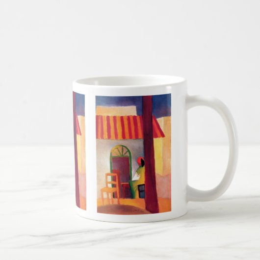 August Macke - Turks Cafe I Koffiemok (Rechts)
