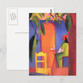 August Macke - Turks Cafe II Briefkaart (Voorkant / Achterkant)
