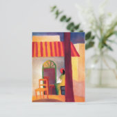 August Macke - Turkse Koffie I Briefkaart (Staand voorkant)