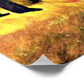 August Macke - Vrouw in een Groen Poster (Hoek)