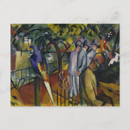 August Macke | Zoological Garden I Briefkaart (Voorkant)