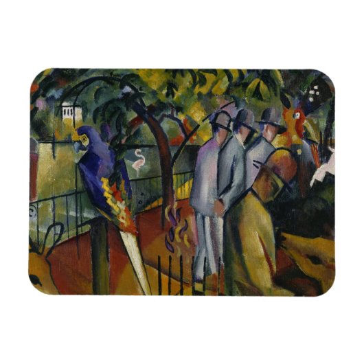 August Macke | Zoological Garden I Magneet (Horizontaal)