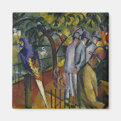August Macke | Zoological Garden I Magneet (Voorkant)