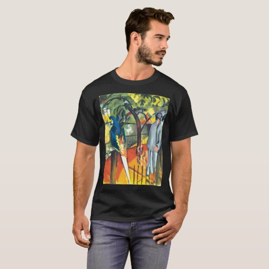 August Macke Zoological T-shirt (Voorkant volledig)