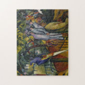 August Macke | Zoologische tuin I Legpuzzel (Verticaal)