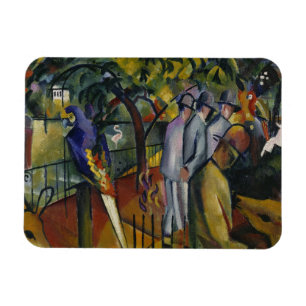 August Macke   Zoologische tuin I Magneet