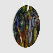 August Macke | Zoologische tuin I Ornament (voorkant)