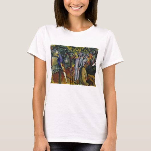 August Macke | Zoologische tuin I T-shirt (Voorkant)