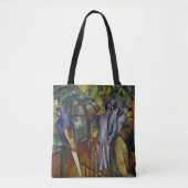 August Macke | Zoologische tuin I Tote Bag (Voorkant)