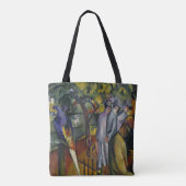 August Macke | Zoologische tuin I Tote Bag (Achterkant)