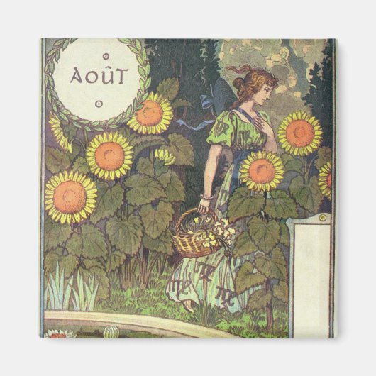 August Magneet (Voorkant)